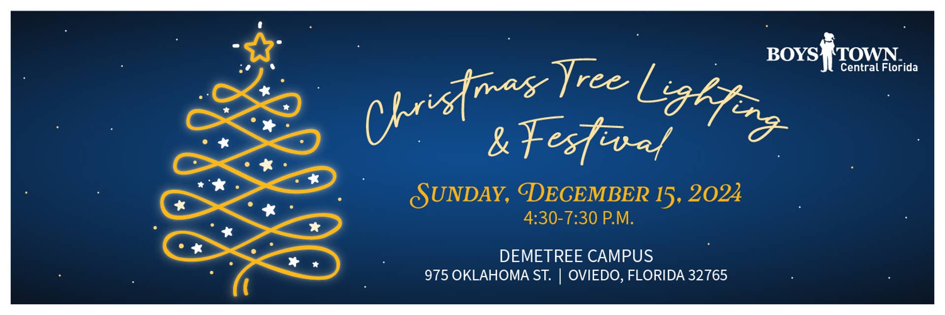 Central Florida Tree Lighting 2024